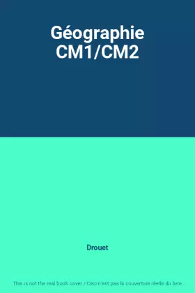 Couverture du produit · Géographie CM1/CM2