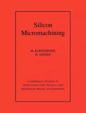 Couverture du produit · Silicon Micromachining