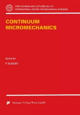 Couverture du produit · Continuum Micromechanics