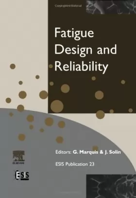 Couverture du produit · Fatigue Design and Reliability