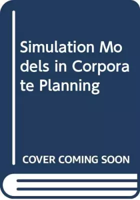 Couverture du produit · Simulation Models in Corporate Planning