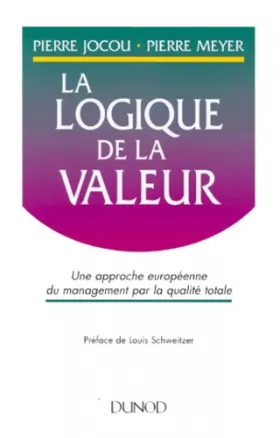 Couverture du produit · La logique de la valeur