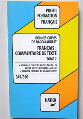 Couverture du produit · Bonnes copies de bac, français. 2