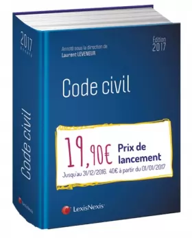 Couverture du produit · Code civil 2017