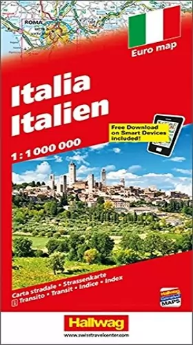 Couverture du produit · Italie. 1/1 000 000