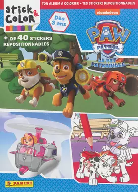 Couverture du produit · STICK ET COLOR PAW PATROL