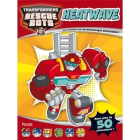 Couverture du produit · Heatwave: Livre d'activités avec des personnages détachables !