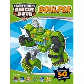 Couverture du produit · Boulder: Livre d'activités avec des personnages détachables !