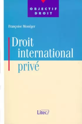 Couverture du produit · Droit international privé (ancienne édition)