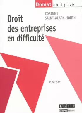 Couverture du produit · Droit des entreprises en difficulté