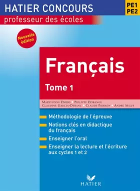 Couverture du produit · Français PE1-PE2 : Tome 1