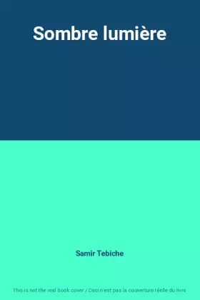 Couverture du produit · Sombre lumière