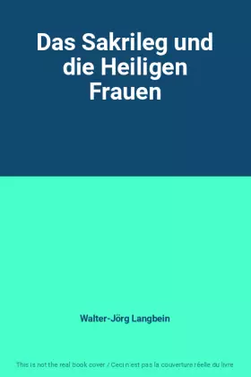 Couverture du produit · Das Sakrileg und die Heiligen Frauen