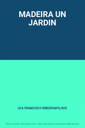 Couverture du produit · MADEIRA UN JARDIN