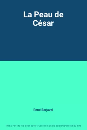 Couverture du produit · La Peau de César