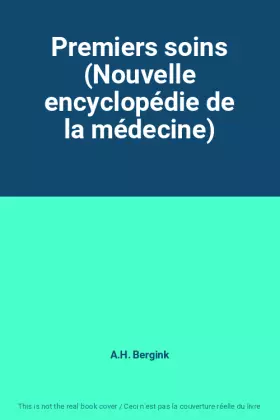 Couverture du produit · Premiers soins (Nouvelle encyclopédie de la médecine)