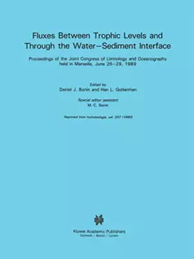 Couverture du produit · Fluxes between Trophic Levels and through the Water-Sediment Interface