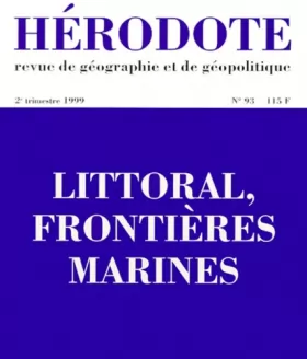 Couverture du produit · Hérodote n° 93 : Littoral, frontières marines