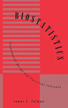Couverture du produit · Biostatistics: Experimental Design and Statistical Inference