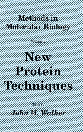Couverture du produit · Methods in Molecular Biology: New Protein Techniques