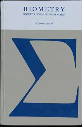 Couverture du produit · Biometry: Principles and Practice of Statistics in Biological Research