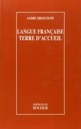 Couverture du produit · Langue française terre d'accueil