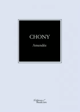 Couverture du produit · Chony