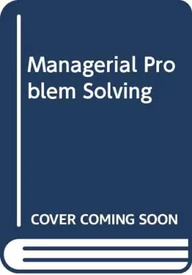 Couverture du produit · Managerial Problem Solving