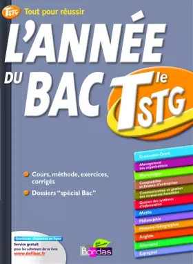 Couverture du produit · ANNEE DU BAC TERMINALE STG