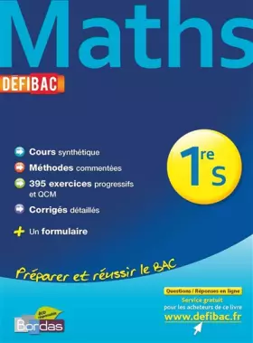Couverture du produit · DEFIBAC C/M/EXO MATHS 1RE S