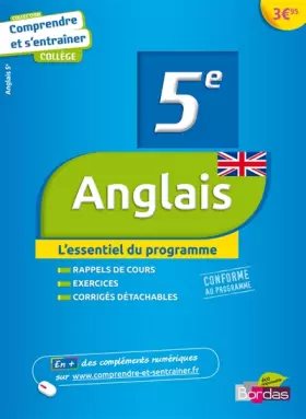 Couverture du produit · COMPRENDRE ENTRAINER ANGLAIS 5