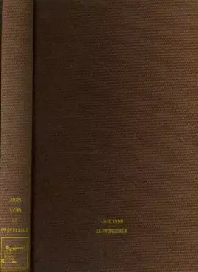 Couverture du produit · PROFESSEUR