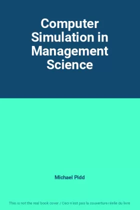 Couverture du produit · Computer Simulation in Management Science