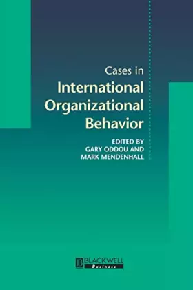 Couverture du produit · Cases Internatl Org Behavior P