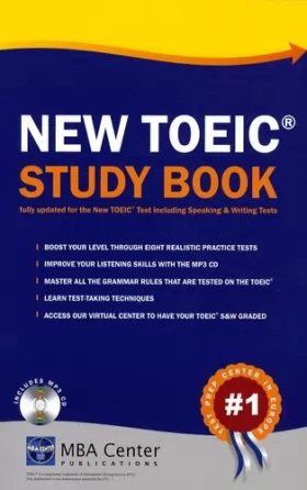 Couverture du produit · New TOEIC Study Book (1CD audio MP3)