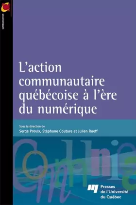 Couverture du produit · L'action communautaire québécoise à l'ère du numérique