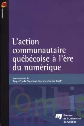 Couverture du produit · L'action communautaire québécoise à l'ère du numérique