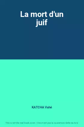 Couverture du produit · La mort d'un juif