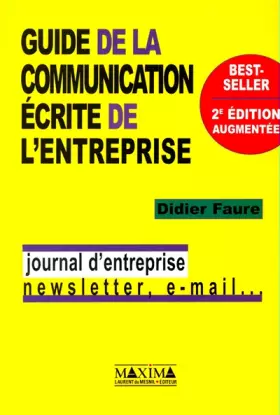 Couverture du produit · Guide de la communication écrite de l'entreprise : Journal d'entreprise