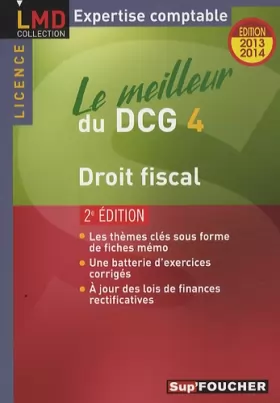 Couverture du produit · Le meilleur du DCG 4 Droit fiscal 2e édition