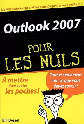 Couverture du produit · Outlook 2007