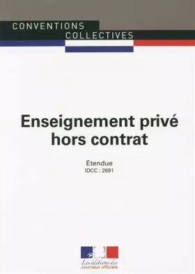 Couverture du produit · Enseignement privé hors contrat