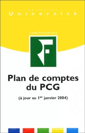 Couverture du produit · Plan de comptes du PCG: A jour au 1er janvier 2004