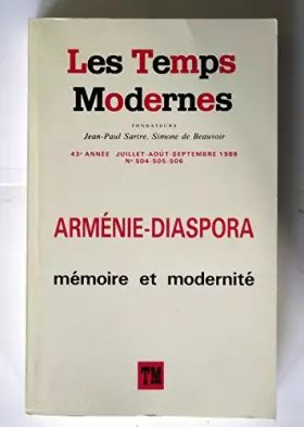 Couverture du produit · Les temps modernes 504/505/506 (juillet-aout-septembre 1988)