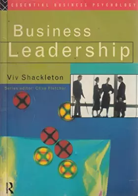 Couverture du produit · Business Leadership