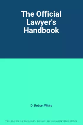 Couverture du produit · The Official Lawyer's Handbook