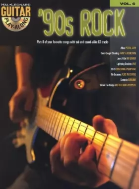 Couverture du produit · Guitar Play-Along Vol.006 '90S Rock + Cd