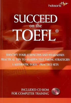 Couverture du produit · Succeed on the toefl