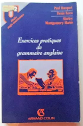 Couverture du produit · Exercices pratiques de grammaire anglaise