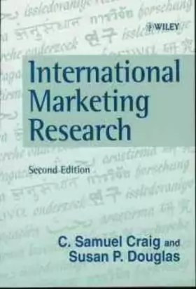 Couverture du produit · International Marketing Research